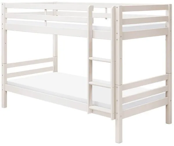 Thuka Actim Køyeseng - 90 x 190 cm - hvitpigmentert